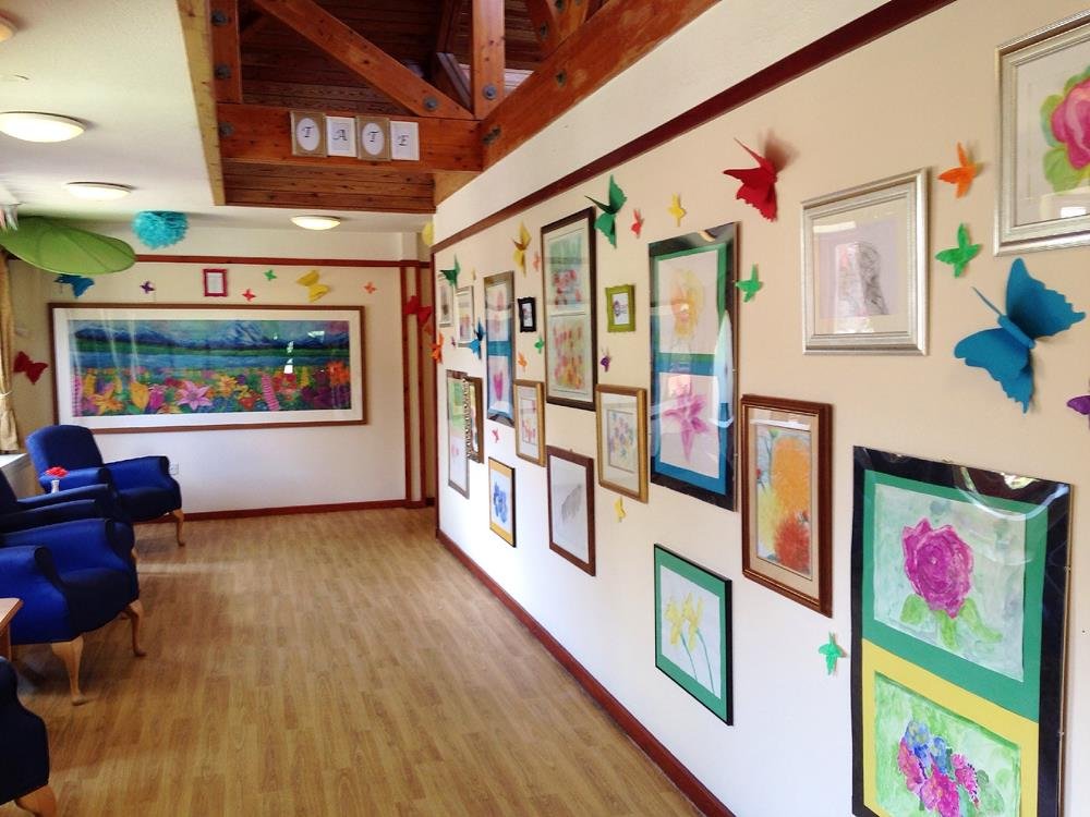displaying artwork