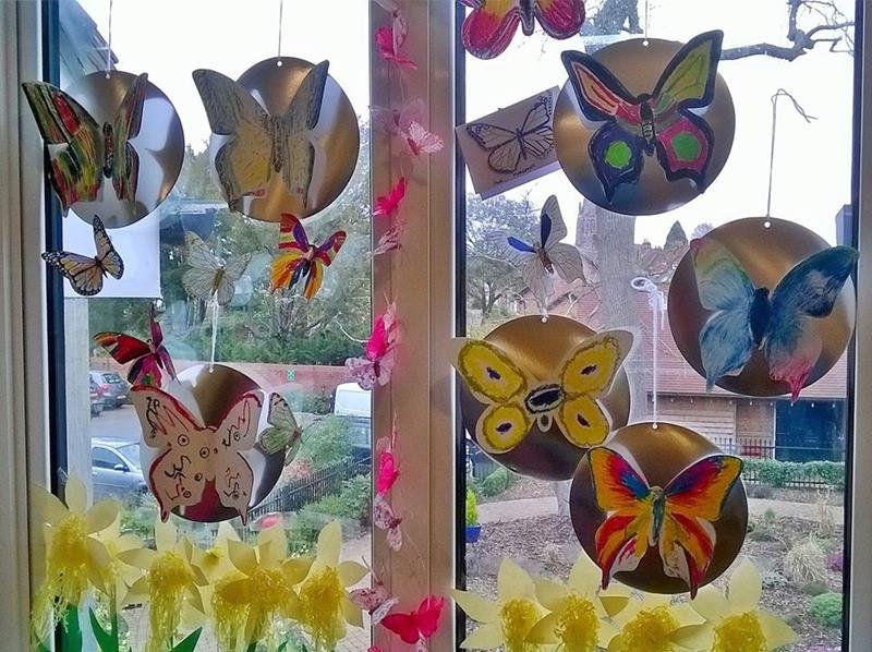displaying artwork