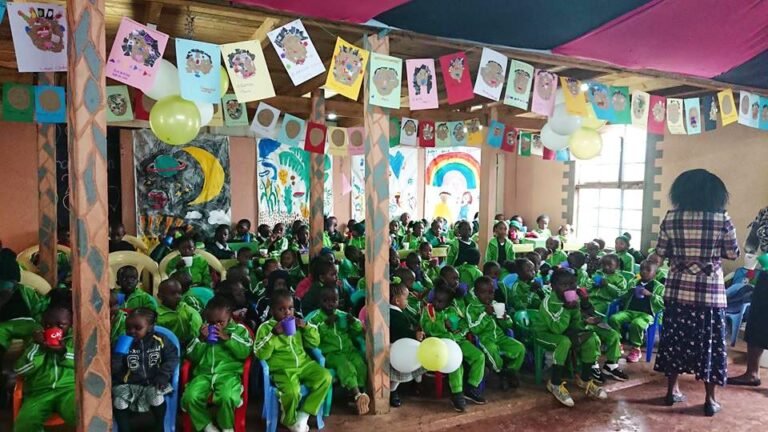 Children at a Kenyan School Get Creative!